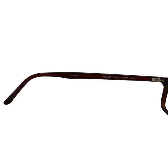 Ray-Ban RB 5010 2007 Dark Burgundy 50-17-140mm Eyeglasses FRAMES ONLY - GOOD - Picture 9 of 12